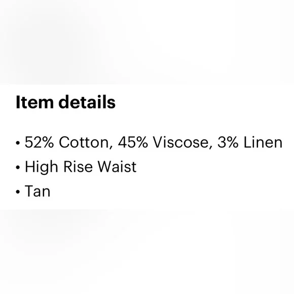 Zara Khaki Shorts - Picture 3 of 3